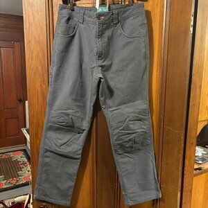Size 34/30 EMS Fencemender Rebar Classic Fit pant, Grey